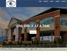 Tablet Screenshot of mhmasonry-associates.com